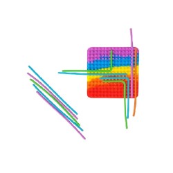 UKŁADANKA SENSORYCZNA "KWADRAT" - 1 szt.