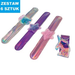 BRANSOLETKI SAMOZACISKOWA "PREMIUM - MIX" - 6 szt.