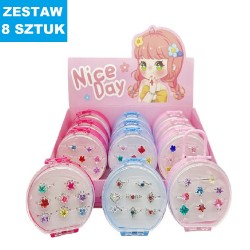 PIERŚCIONKI "SERIA - 42" - 8 szt.