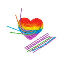 UKŁADANKA SENSORYCZNA "SERCE" - 1 szt.