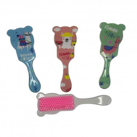 SZCZOTKA DO WŁOSÓW "LAMA" - 1 szt.