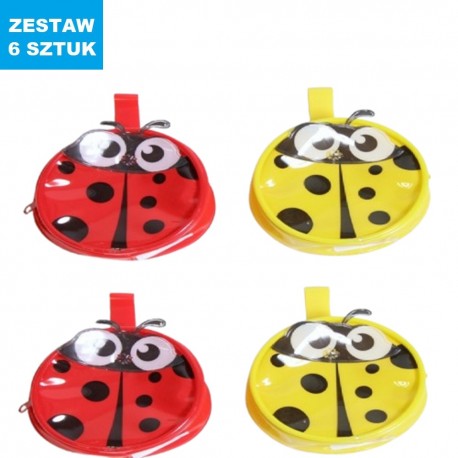 PORTMONETKI "BIEDRONKI" -6 szt.