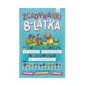 KSIĄŻECZKA "Zgadywanki 8-latka Krzyżówki, szyfrogramy, labirynty"