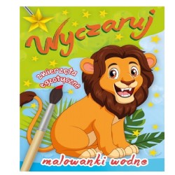 MALOWANKI WODNE "WYCZARUJ ZWIERZĄTA EGZOTYCZNE"