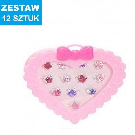 PIERŚCIONKI "SERIA - 43" - 12 szt.
