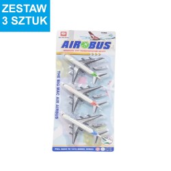 SAMOLOTY "AIRBUS" - 3 szt.