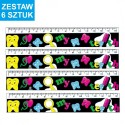 LINIJKA "ZĄBEK - 1"- 6 szt.