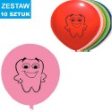 BALONY "ZĄBEK - 2" - 10 szt.