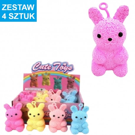 GNIOTEK GUMOWY YOYO "ZAJĄCZEK - 2" - 4 szt.