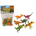 DINOZAURY "SERIA - 58" - 6 szt.