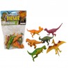DINOZAURY "SERIA - 58" - 6 szt.