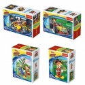 MAXI PUZZLE  "MICKEY - WYŚCIGI TERENOWE"- 4 szt.