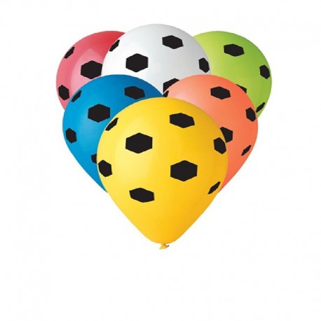 BALONY "PIŁKI NOŻNE - 1" - 5 szt.