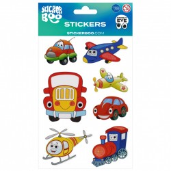 NAKLEJKI "POJAZDY - EYE"