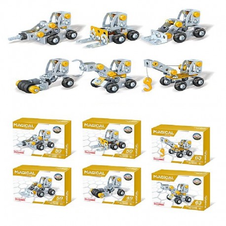 KLOCKI "DIY-METALOWE - BUDOWA" - 1 szt.