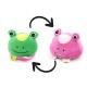 PLUSZOWA MASKOTKA "DWUSTRONNA ŻABA' -  1 szt.