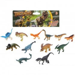 DINOZAURY "SERIA - 61" - 12 szt.