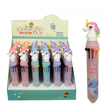 DŁUGOPIS JEDNOROŻEC "MIX COLOR - 12" - 3 szt..