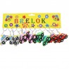 BRELOKI "POJAZDY - 3" - 12 szt.
