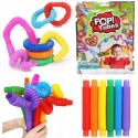 ZABAWKA SENSORYCZNA "POP TUBES" - 6 szt.