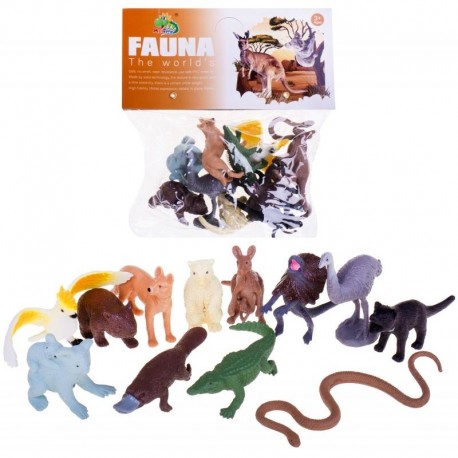 ZWIERZĄTKA  DZIKIE "SERIA - 29"- 12 szt.
