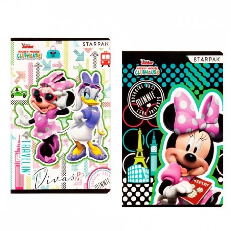 ZESZYT W KRATKĘ  "MINNIE"- 1 szt.