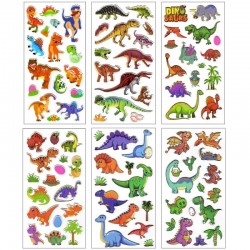 NAKLEJKI  "DINOZAURY - MIX" (SERIA 10)