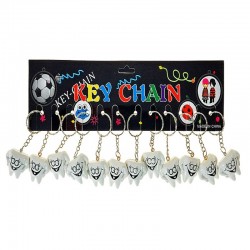 BRELOKI "WESOŁY ZĄBEK - 5" - 12 szt.