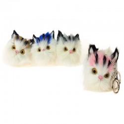 BRELOK PLUSZOWY "KOTEK - 2" - 1 szt.