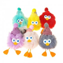 BRELOK PLUSZOWY PREMIUM  "FUTRZAK - 2" - 1 szt.