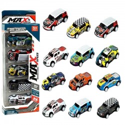 AUTKA METALOWE "MAX SPEED"- 5 szt.