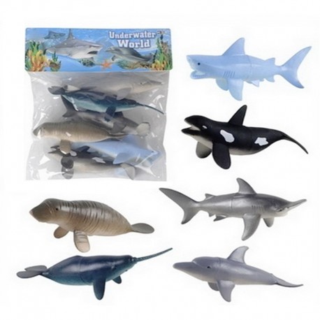 ZWIERZĄTKA MORSKIE "SERIA - 55" - 6 szt.