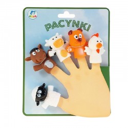 PACYNKA "ZWIERZĄTKA - FARMA" - 5 szt.