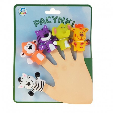 PACYNKA "ZWIERZĄTKA - JUNGLE" - 5 szt.