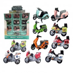 METALOWY "MOTOCYKL - SKUTER" - 1 szt.