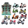 METALOWY "MOTOCYKL - SKUTER" - 1 szt.